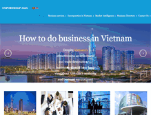 Tablet Screenshot of exporthelp.asia