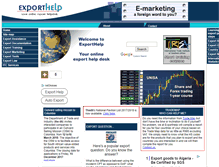 Tablet Screenshot of exporthelp.co.za